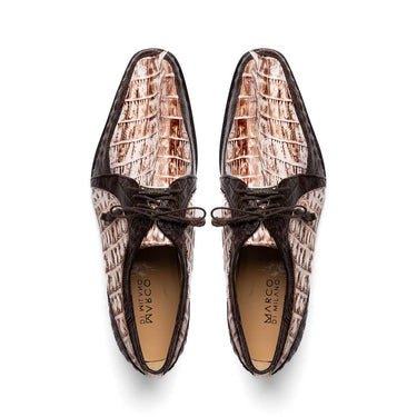 Caribe In Rustic White /Brown