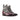DapperFam Octavian in Houndstooth / Light Grey / Burgundy Sartorial, Kid Suede and Patina