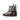 DapperFam Octavian in Houndstooth / Light Grey / Burgundy Sartorial, Kid Suede and Patina