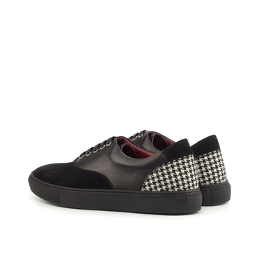 DapperFam Riccardo in Houndstooth / Black Sartorial and Lux Suede