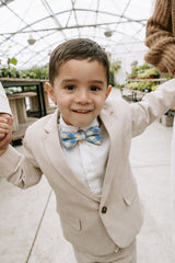 Daybreak Plaid - Boys Bow TIe — view 2