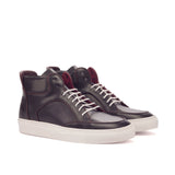 DapperFam Dante in Burgundy High Top Multi — Style 3381
