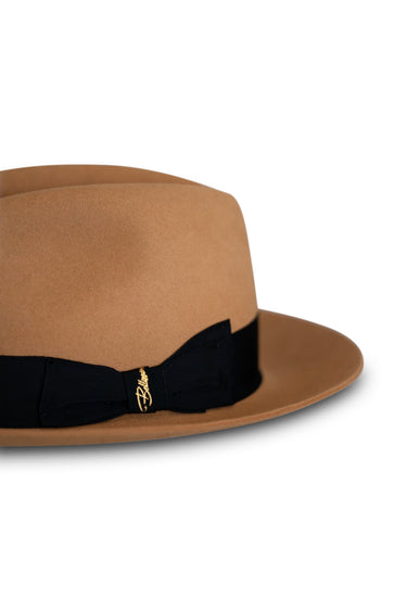 Bellissimo El Chayo Small Brim in Camel Fur Felt Fedora