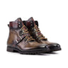 DapperFam Everest in Brown / Burgundy Patina