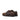 DapperFam Fabrizio in Dark Brown / Brown Pebble Grain and Waxed Suede