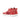 DapperFam Dante in Red / Red Patent Kid Suede
