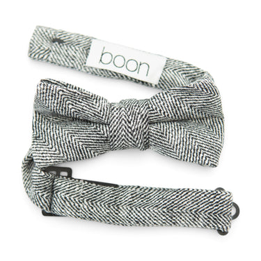 Ebony Tweed - Boys Bow Tie