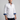 Ron// Cotton Knit-Stretch Button-Up Shirt With Contrast Details // White // Tailored Fit (Fitted) in #color_