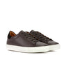 DapperFam Rivale in Dark Brown Lux Suede