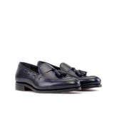 DapperFam Luciano in Navy Loafer