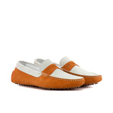 White / Orange