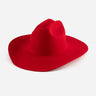 Teddy Cattleman Cowboy Hat in Cherry Red #color_ Cherry Red