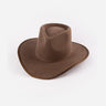 June Rancher Cowboy Hat in Chocolate #color_ Chocolate