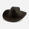 Lane Cowboy Hat in Dark Brown #color_ Dark Brown