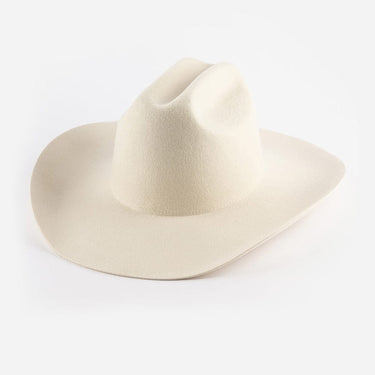 Teddy Cattleman Cowboy Hat in Off White