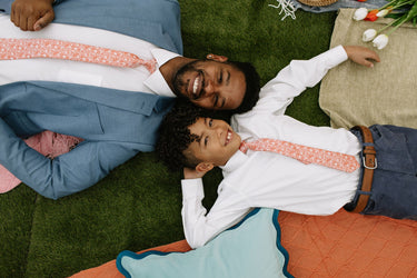 Flamingo Floral - Boys Tie — view 6