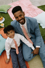 Flamingo Floral - Boys Tie — view 9