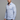 Ralph// Cotton Knit-Stretch Button-Up Shirt With Contrast Details // Blue // Tailored Fit (Fitted) in #color_