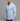 Ralph// Cotton Knit-Stretch Button-Up Shirt With Contrast Details // Blue // Tailored Fit (Fitted)