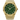 Paul Rich US Frosted Star Dust II Gold Green Watch in Quartz