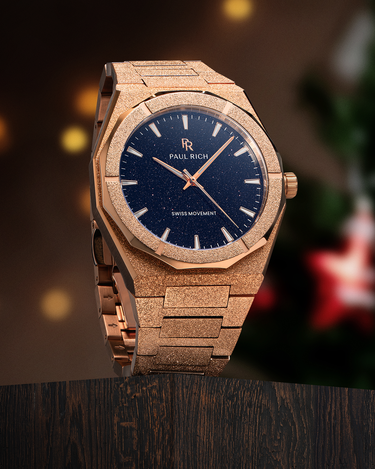 Paul Rich US Frosted Star Dust II Rose Gold Watch