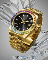 Paul Rich US Limited Rainbow Legacy Gold Watch