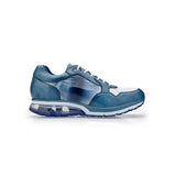 Gino in Antique Caribbean Blue / White