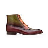 Greco in Antique Burgundy / Olive / Brandy