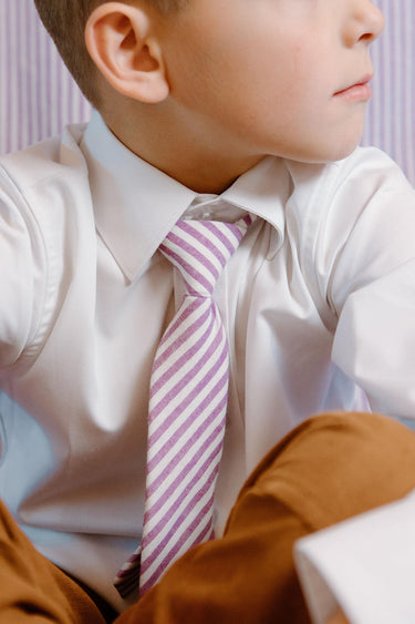 Iris Stripe - Boys Tie — view 2