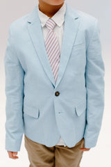Iris Stripe - Boys Tie — view 5