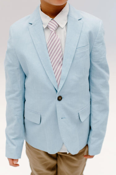 Iris Stripe - Boys Tie — view 5