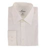 Arturo Dress Shirts 200SLIM Dress Shirt in Ivory #color_ Ivory