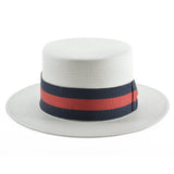 Stetson Keeneland Shantung Straw Boater Hat