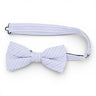 Lavender Stripe - Men's Pre-tied Bow Tie