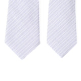 Lavender Stripe Men's Tie