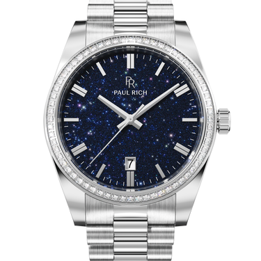 Paul Rich US Legacy Silver Blue Aventurine Watch