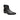 Belvedere Libero in Black Genuine Ostrich Leg and Quilted Leather Boots