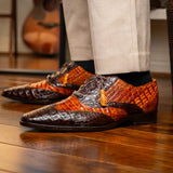 Luciano In Brown/Cognac