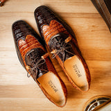 Luciano In Brown/Cognac