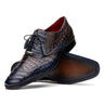 Luciano In Navy/Brown in Navy Brown