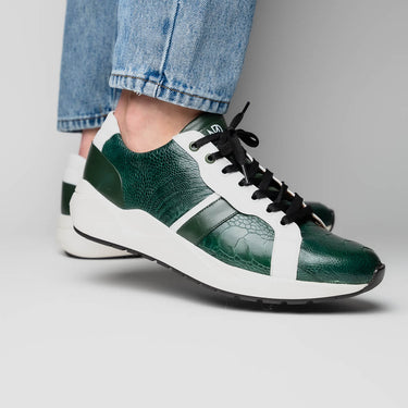 Lyon In Green / White