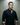Donny// Cotton Knit-Stretch Button-Up Shirt With Contrast Details // Black // Tailored Fit (Fitted)