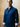 Alexander Button-Up Shirt With Contrast Details // Navy // Contemporary Fit (Regular)