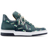 Mauri Supreme 8440/1 Crocodile / Fabric / Leather Sneakers (MA5490) - Green/Hunter G./Cream/H.Green