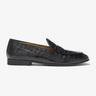 Men's Black Full Croc Milano Loafer in #color_