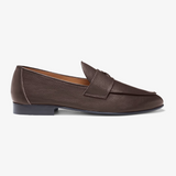 Brown Pebbled Leather