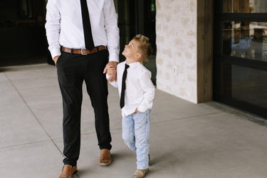 Men In Black - Boys Tie — view 4