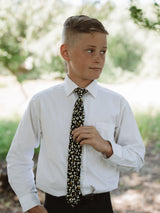 Midnight Floral - Boys Tie — view 4