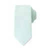 Mint Stripe Men's Tie
