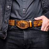Montana In Mustard/Brown